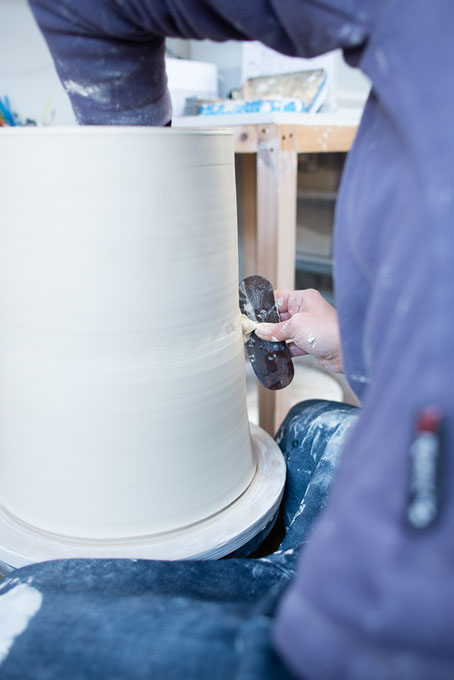 Tanya Gomez in her studio 2016